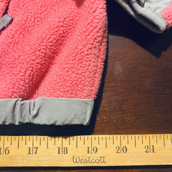 Girls The North Face Soft Warm Cozy Zip Front Jacket Coat Size XL (18) - Picture 4 of 7